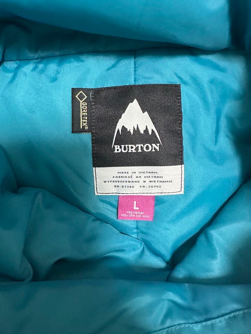 BURTON ゴアスノーウェア　ビブパン　ジュニアLサイズ
