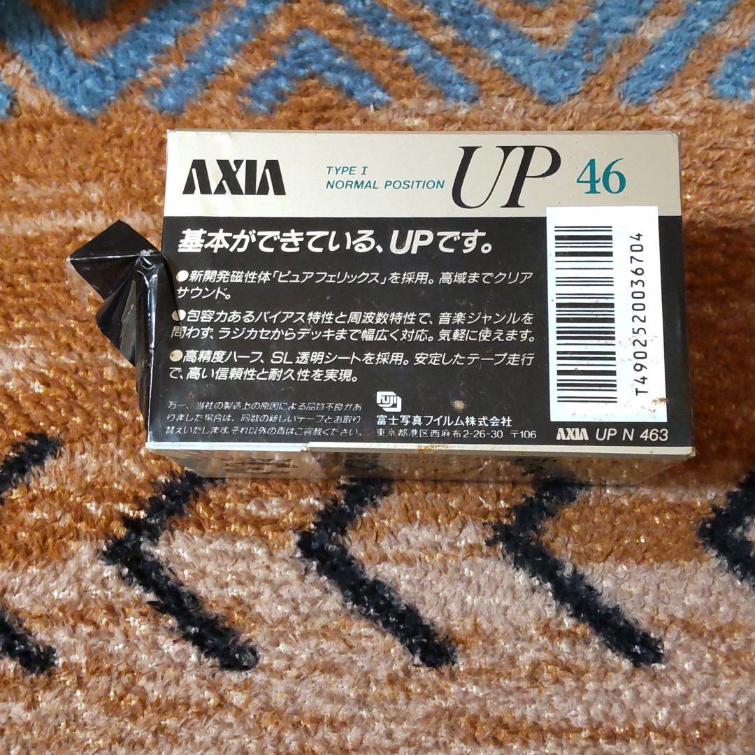 AXIAカセットテープup46・３本セット新品・未開封