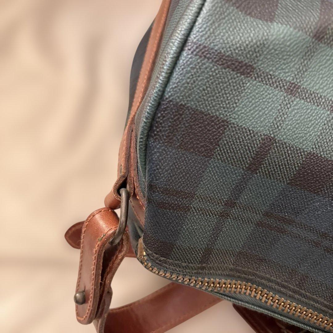 美品✨ラルフローレン ブラックウォッチ　2way ボストンバッグ　付属品