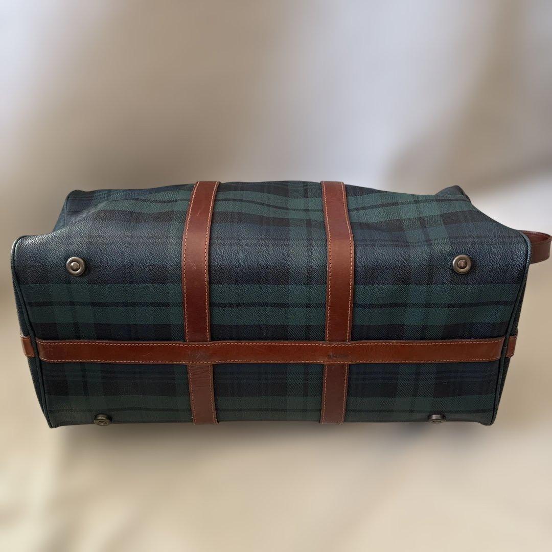 美品✨ラルフローレン ブラックウォッチ　2way ボストンバッグ　付属品