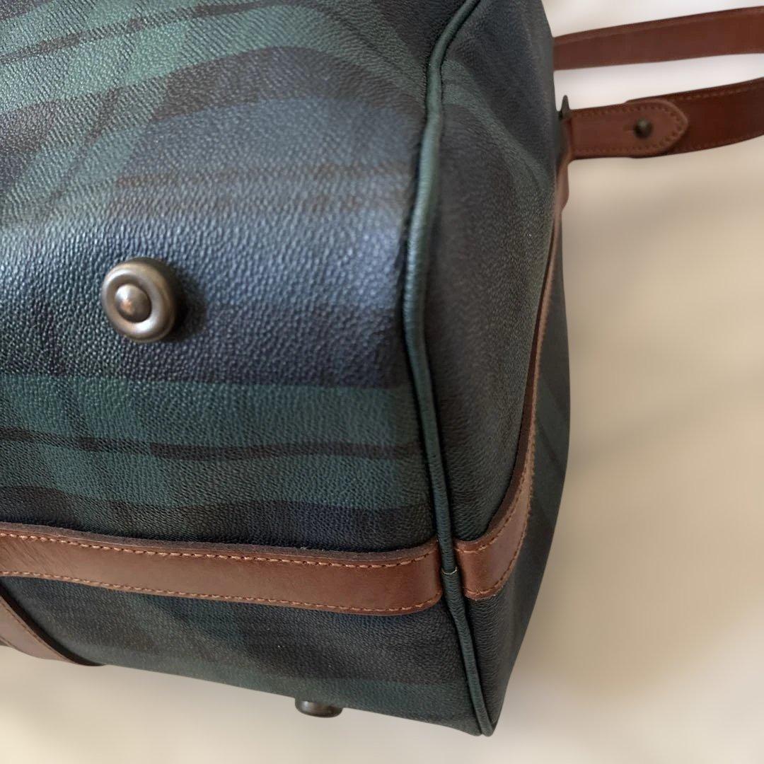 美品✨ラルフローレン ブラックウォッチ　2way ボストンバッグ　付属品