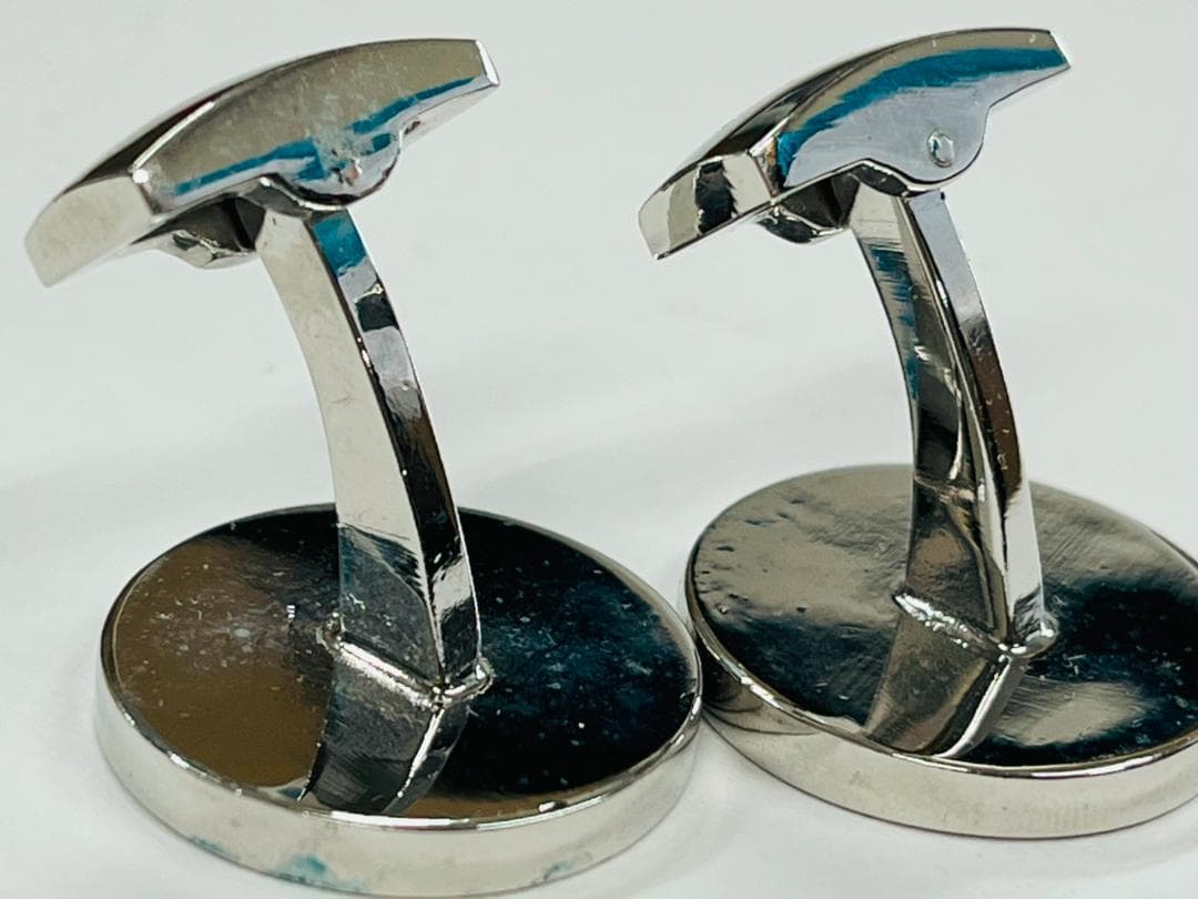 ◆Cartier カルティエ ギヨシェ 2C ロゴ モチーフ カフス