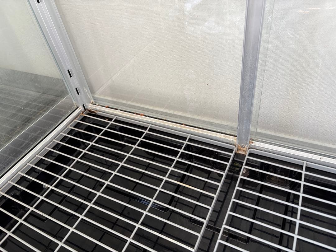 温室　飼育ケージ　ガーデニング　アルミニウム　ガラス製