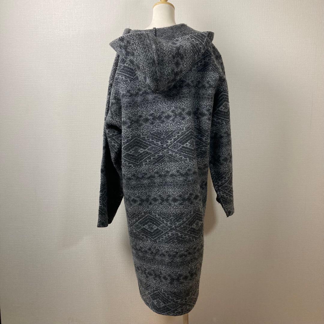 561 Wool Blanket Coat Grey  peak ウール