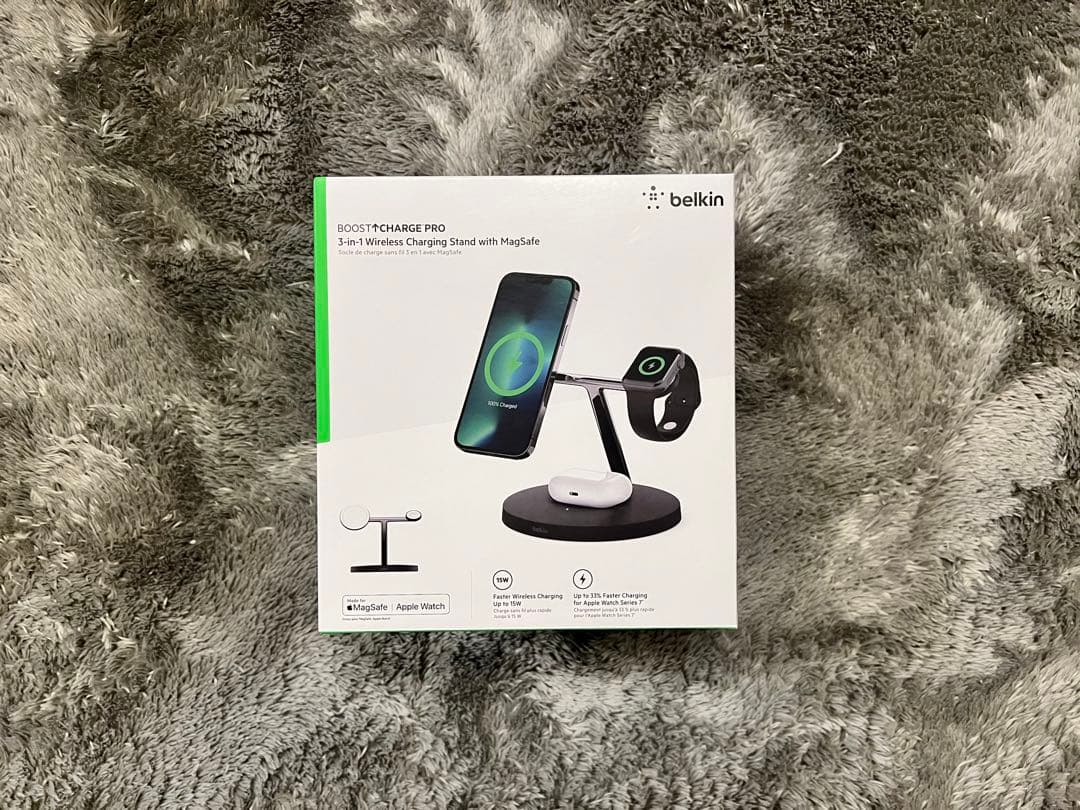 Belkin 3 in 1 MagSafe充電器