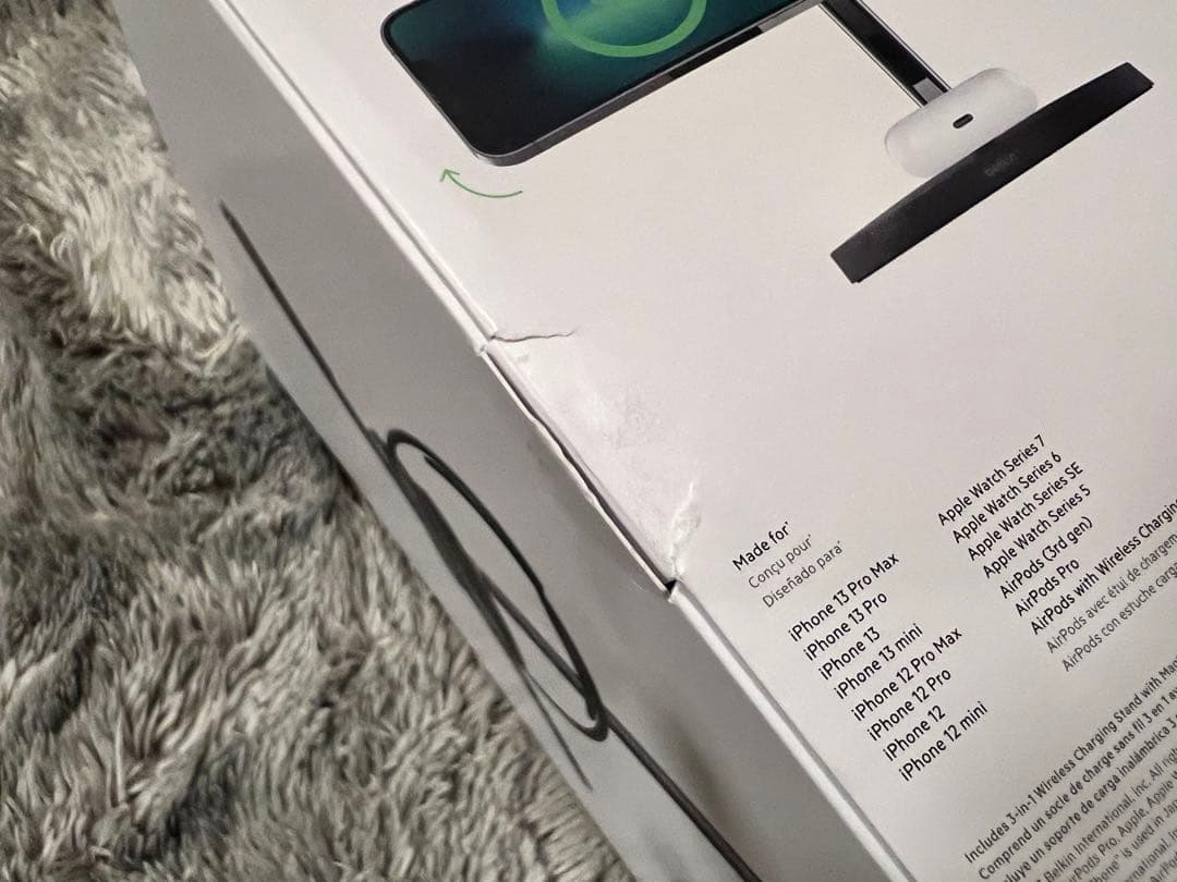 Belkin 3 in 1 MagSafe充電器