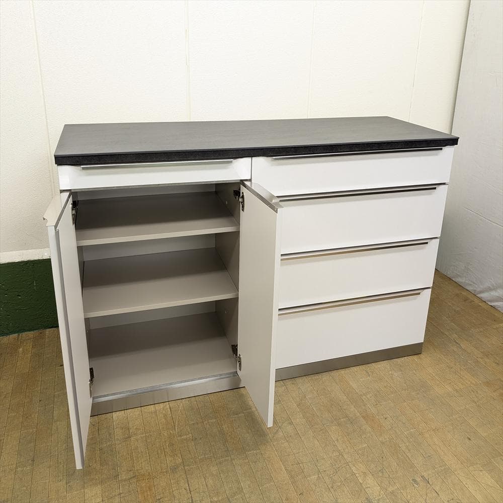 美品　AYANO　プロージット　キッチンカウンター　レンジボード　ソフトクローズ