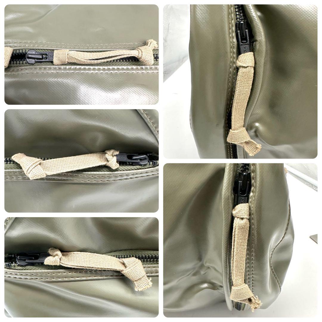 特大極美品 吉田カバン ラゲッジレーベル ドラムバッグ ニューライナー赤バッテン