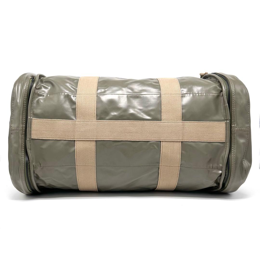 特大極美品 吉田カバン ラゲッジレーベル ドラムバッグ ニューライナー赤バッテン