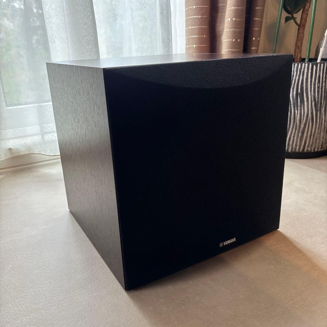 最終値下げ　美品　Yamaha NS-SW050 サブウーファー　ウォルナット色