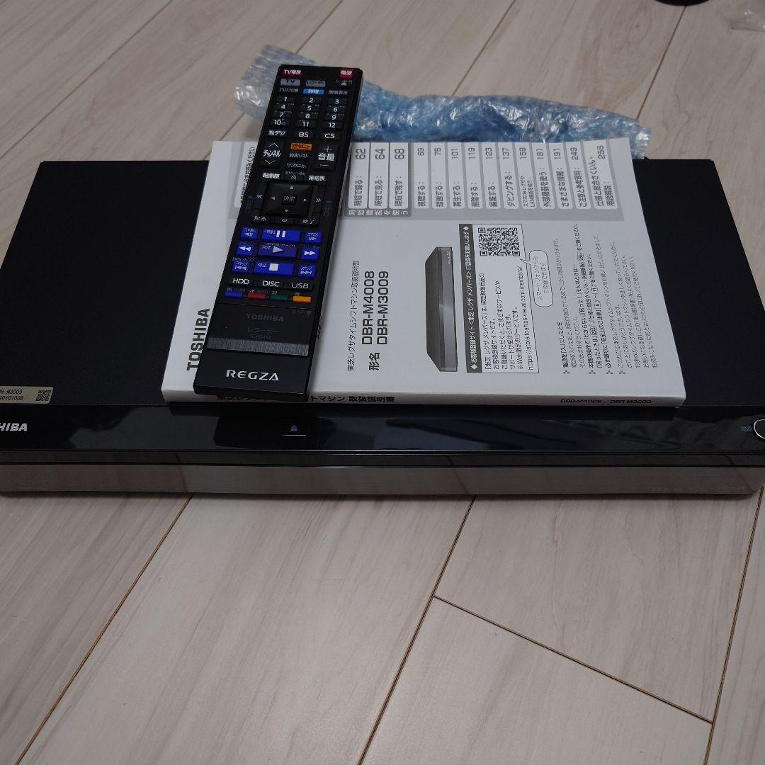 ジャンク品 東芝REGZA タイムシフトマシン DBR-M3009