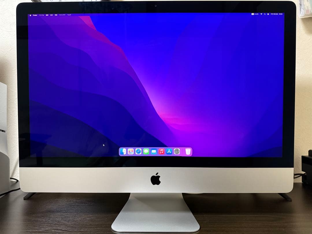 Apple iMac 27インチ　5K 超高速SSDメモリ48G
