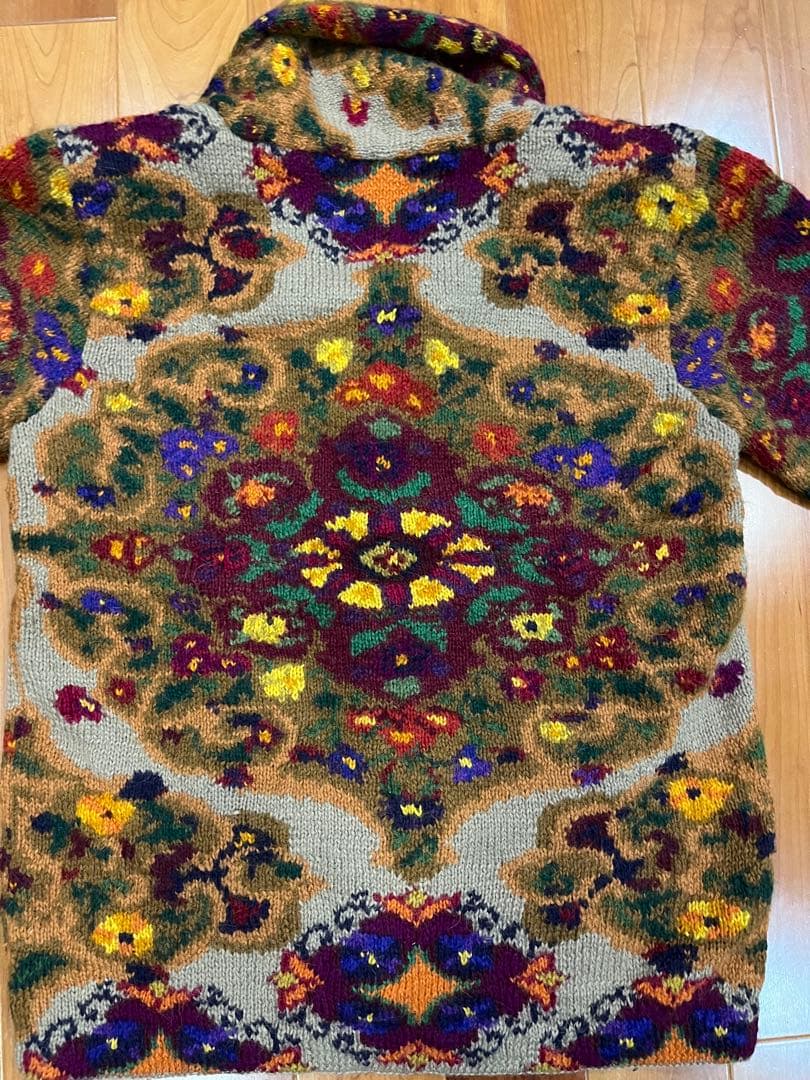  ALPACAロイヤルアルパカ　ニットカーディガン