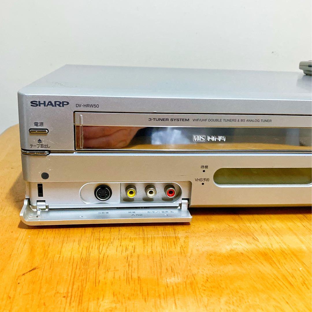 SHARP シャープ　HDD・DVD・ビデオ一体型レコーダー　HDD 160GB