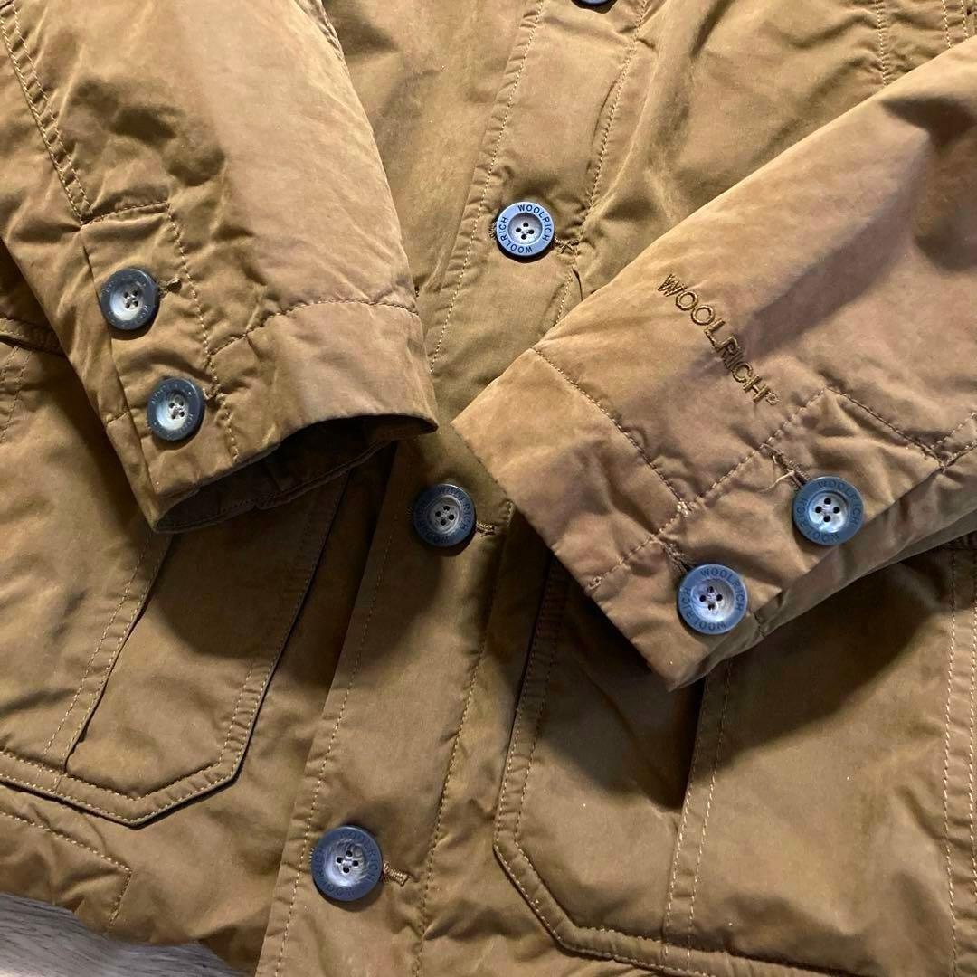 【美品】 WOOLRICH ウールリッチ カバーオール ブラウン M