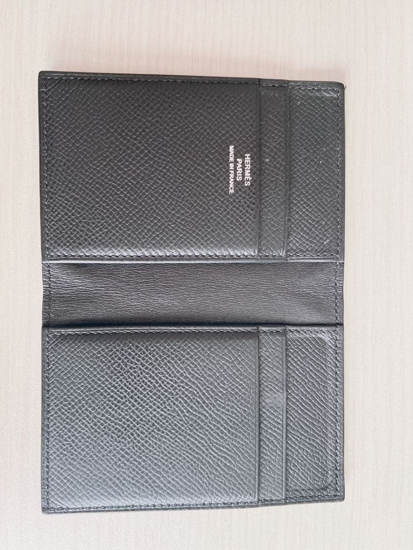 エルメス HERMES カードケース 名刺入れ　黒