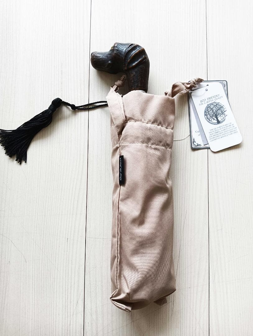 ★新価格★ Guy de jean 折り畳み傘 雨/日傘兼用：グレーハウンド