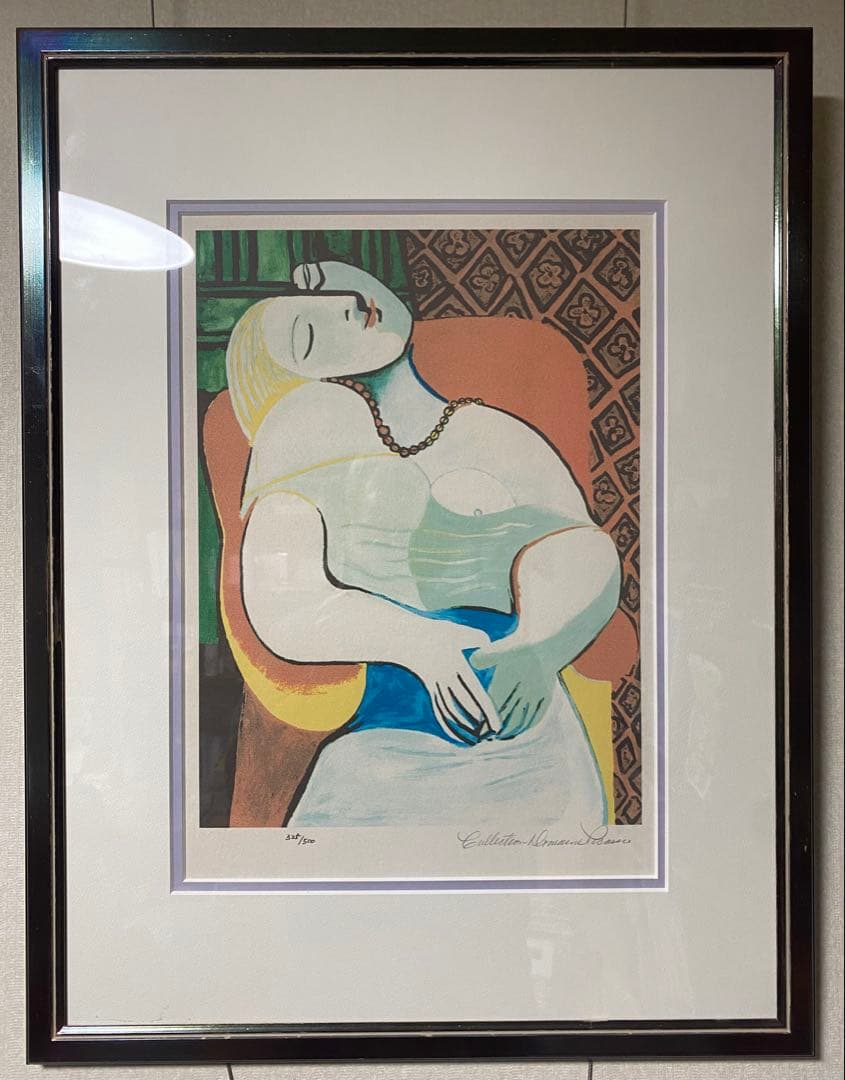 Pablo Picasso Dream リトグラフ 325/500