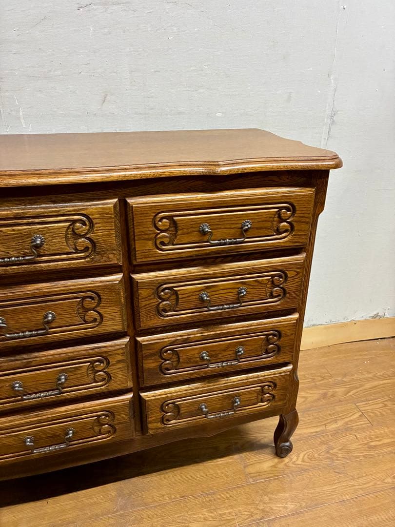 kawa☆管389☆ルーマニア製☆三越ブルージュ☆4段チェスト