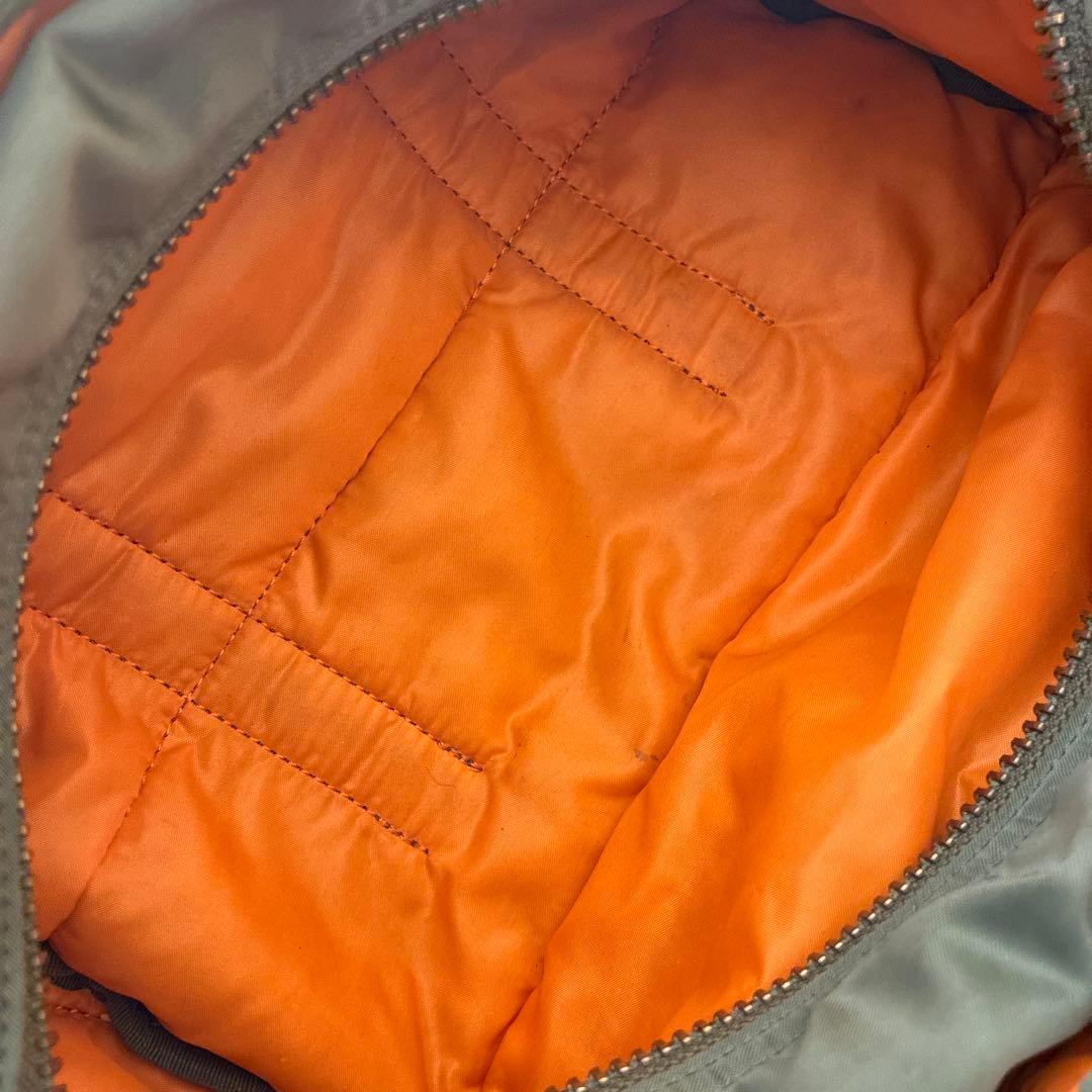 希少 PORTER TANKER ダッフルバッグ S グリーン ミニボストン