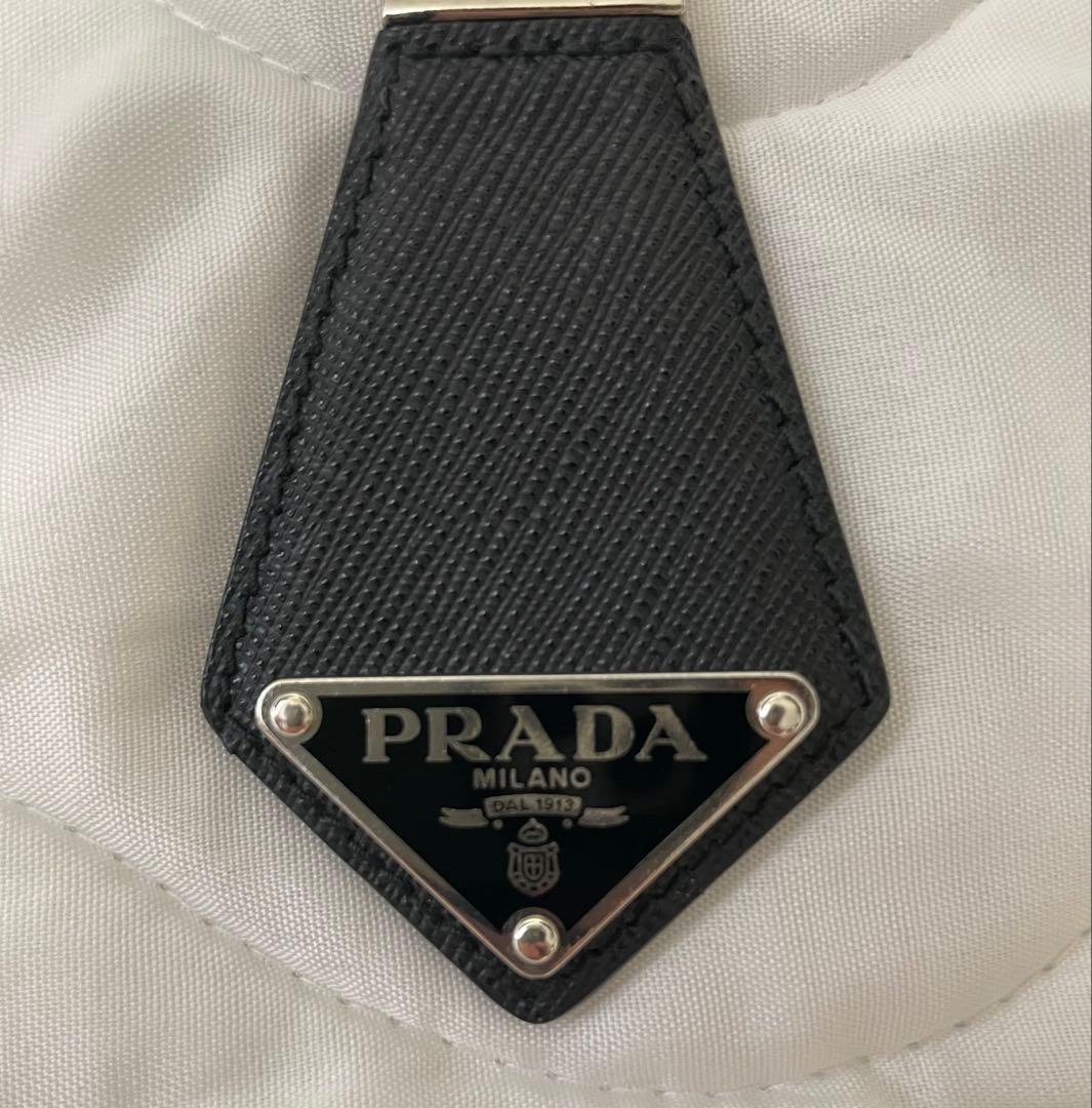 PRADA ブラック キーホルダー・キーリング