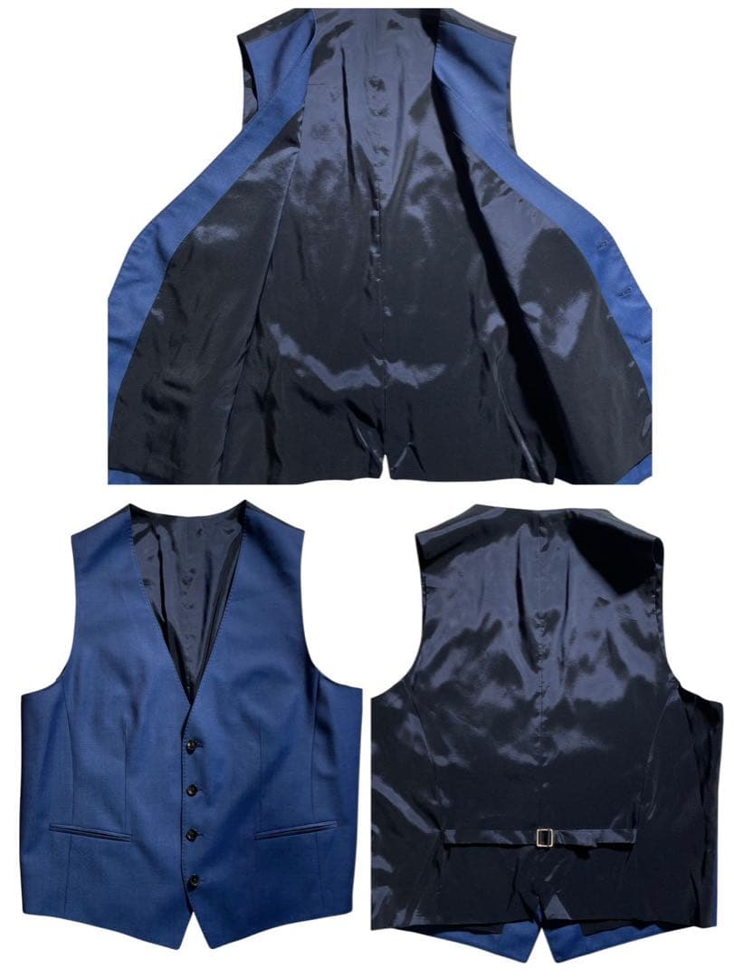 未使用✨️ HUGO BOSS スリーピーススーツ 52 Super 120s