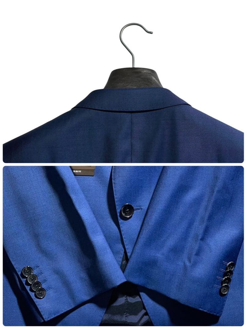 未使用✨️ HUGO BOSS スリーピーススーツ 52 Super 120s