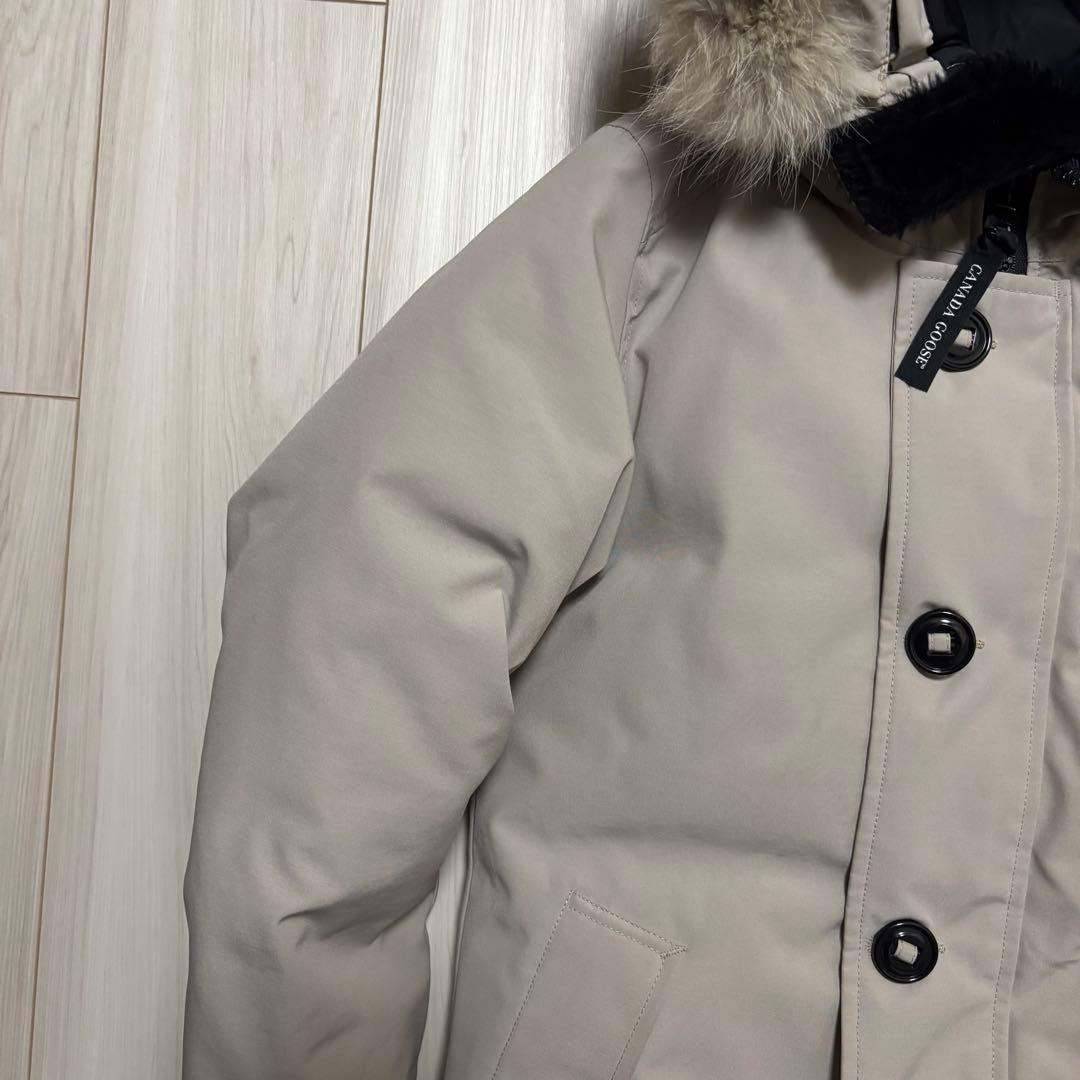 カナダグース　ジャスパーパーカー　メンズXS ベージュ　ダウンジャケット