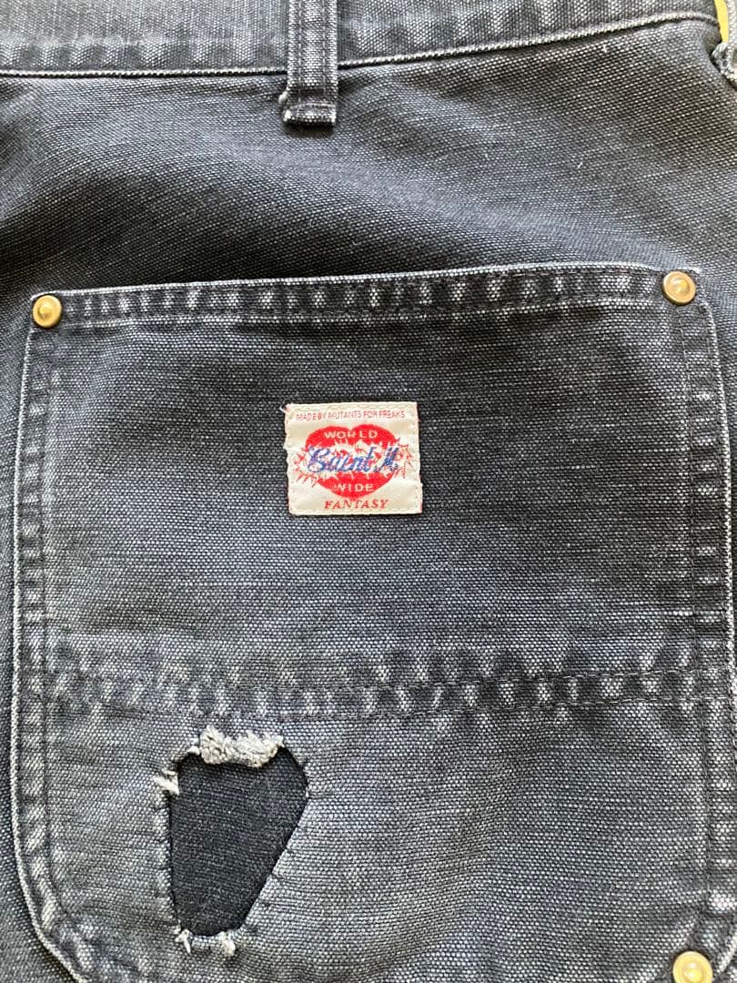 saint michael ダブルニーワークパンツ セントマイケル　NUBIAN