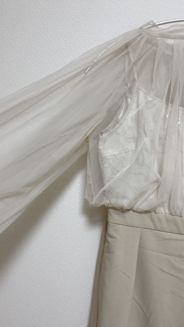 ★新品★リルアー　Lace layered rap pants dress