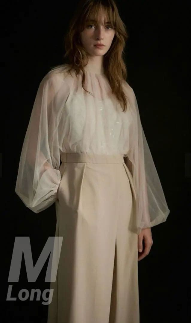 ★新品★リルアー　Lace layered rap pants dress