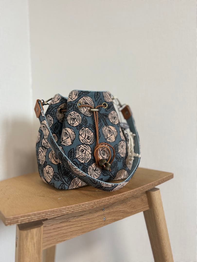 ミナペルホネン◇ハンドメイド◇pitaフォンデュ巾着bag