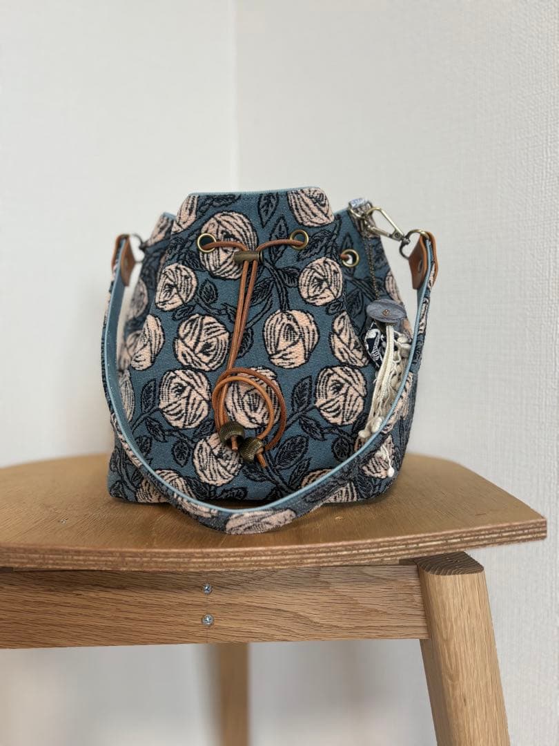 ミナペルホネン◇ハンドメイド◇pitaフォンデュ巾着bag