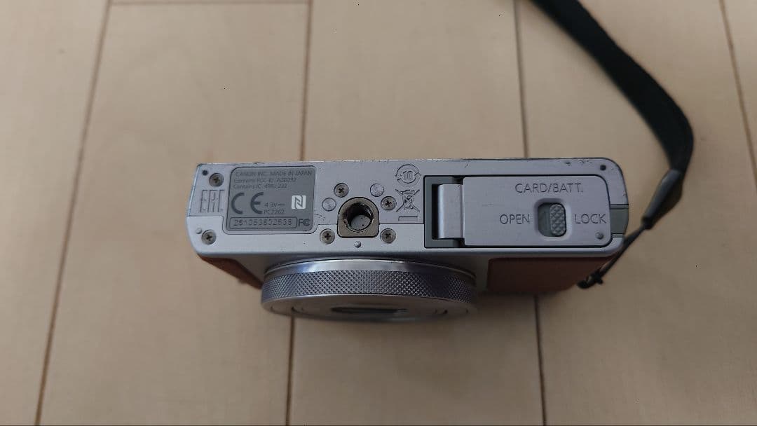 Canon PowerShot G9X コンパクトデジカメ シルバー 中古品