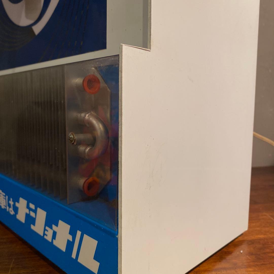 1968年 ナショナル 販促用看板 ライト アドバタイジング 昭和レトロ 稀少