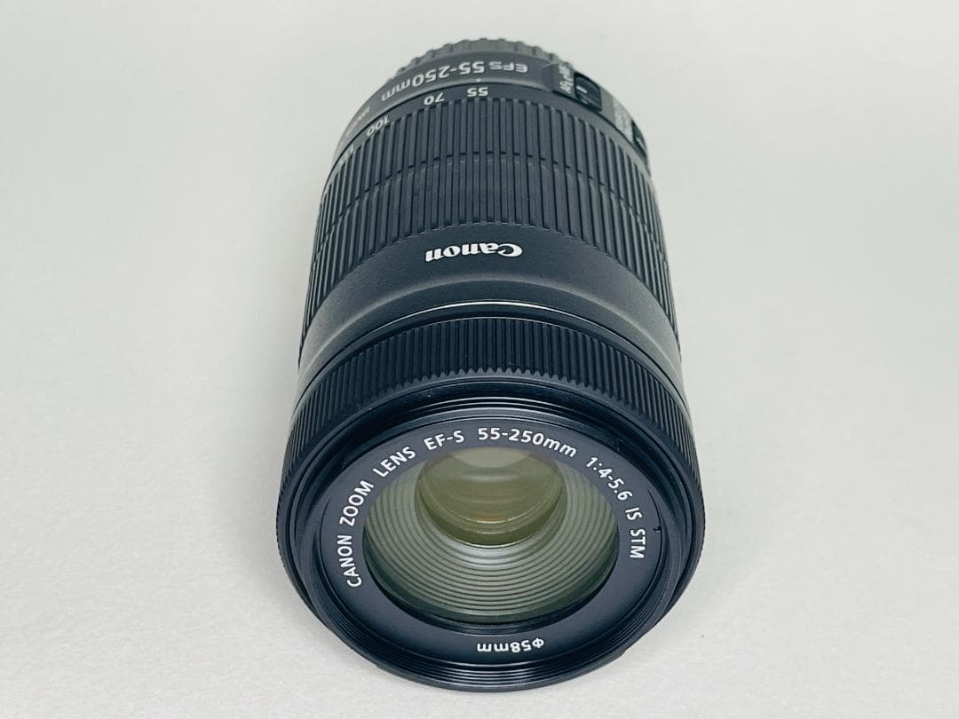 【極上品】Canon EF-S 55-250mm f4-5.6 IS STM