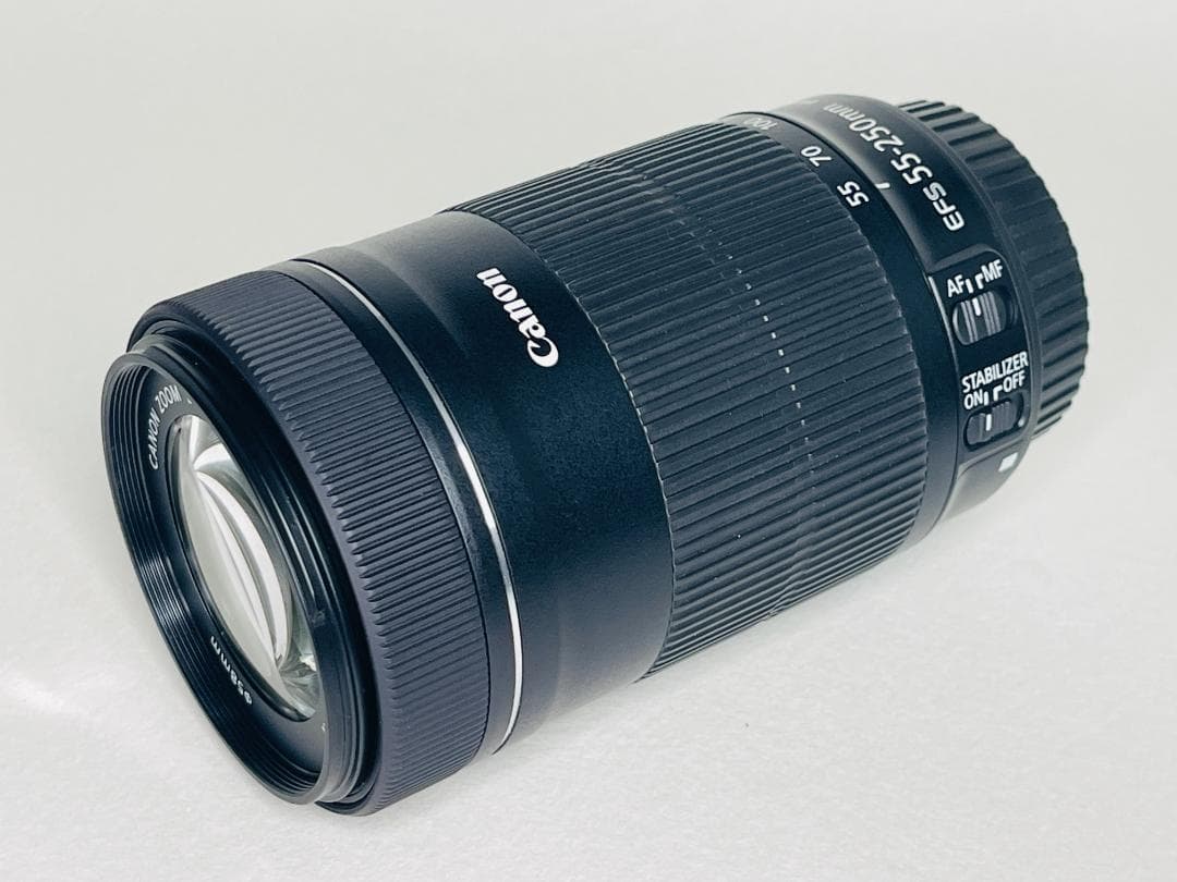 【極上品】Canon EF-S 55-250mm f4-5.6 IS STM