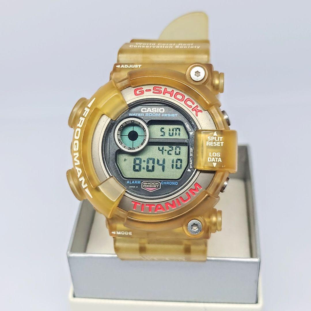 【極希少】WCCS 限定　G-SHOCK フロッグマン DW-8200 赤文字