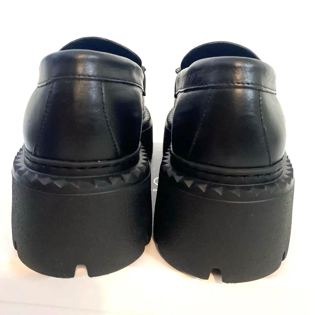 m*2様 ジミーチュウ ローファー ブラック ビジュー　BRYER プラットフォ