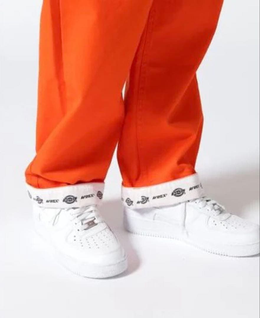 AVIREX × Dickies ジャンプスーツ ツナギ 黒 Lサイズ