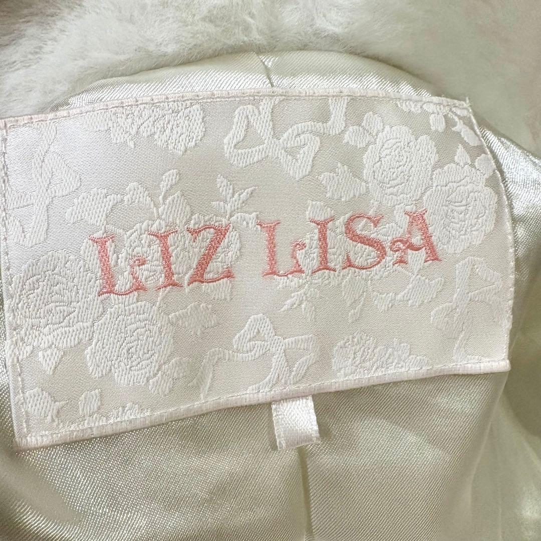 LIZLISA リズリサ リボンうさみみファーブルゾン