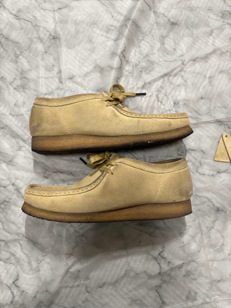 【定番】Clarks Originals クラークス ワラビー メープルスエード