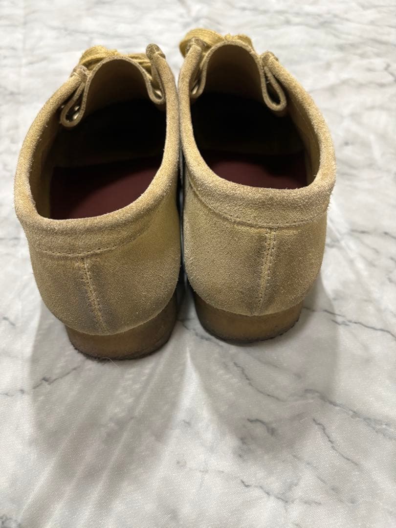 【定番】Clarks Originals クラークス ワラビー メープルスエード