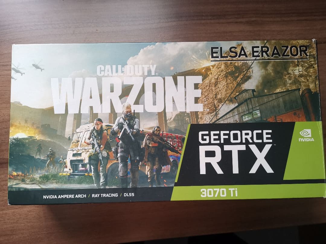 グラフィックボード・グラボ・ビデオカード ELSA GeForce RTX 3070 Ti 8GB ERAZOR