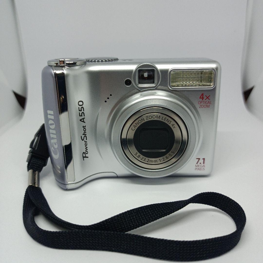 Canonキャノン PowerShot A550 コンデジ　SDカード付き