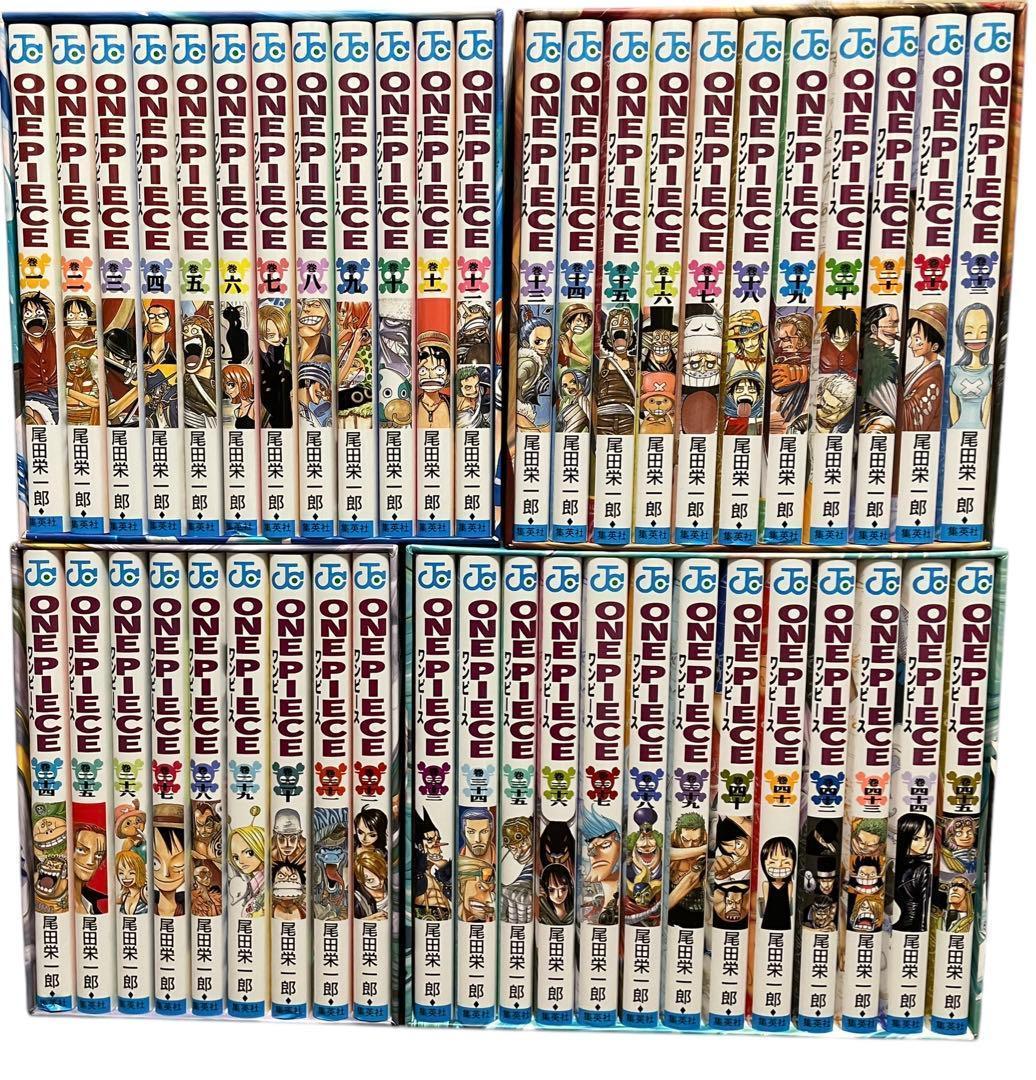 ONE PIECE 第一部EP 1 東の海〜第二部 EP4 水の都　45巻セット