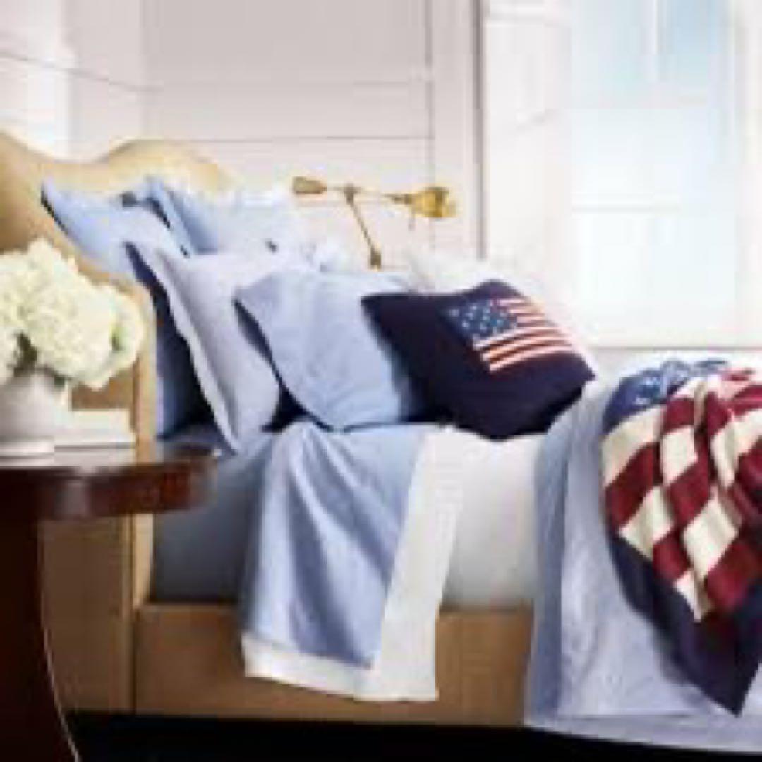 新品未使用✳︎ラルフローレン✳︎ポニー刺繍付オックスフォード✳︎シングル掛け布団カバー