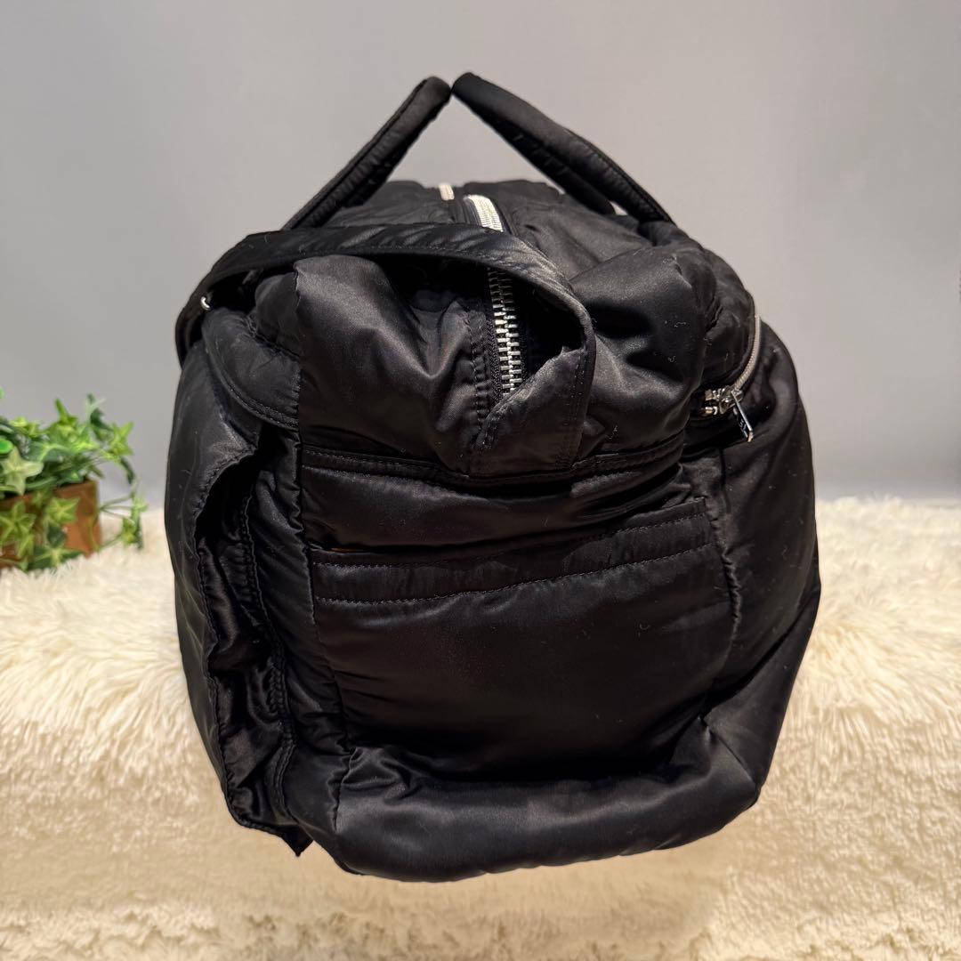 【美品】ポーター タンカー 2way ボストンバッグ ブラック