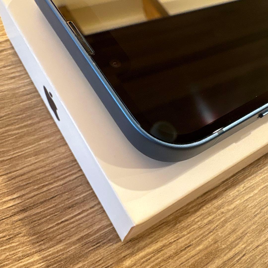 iPhone13 128GB 本体 バッテリー88% ブルー