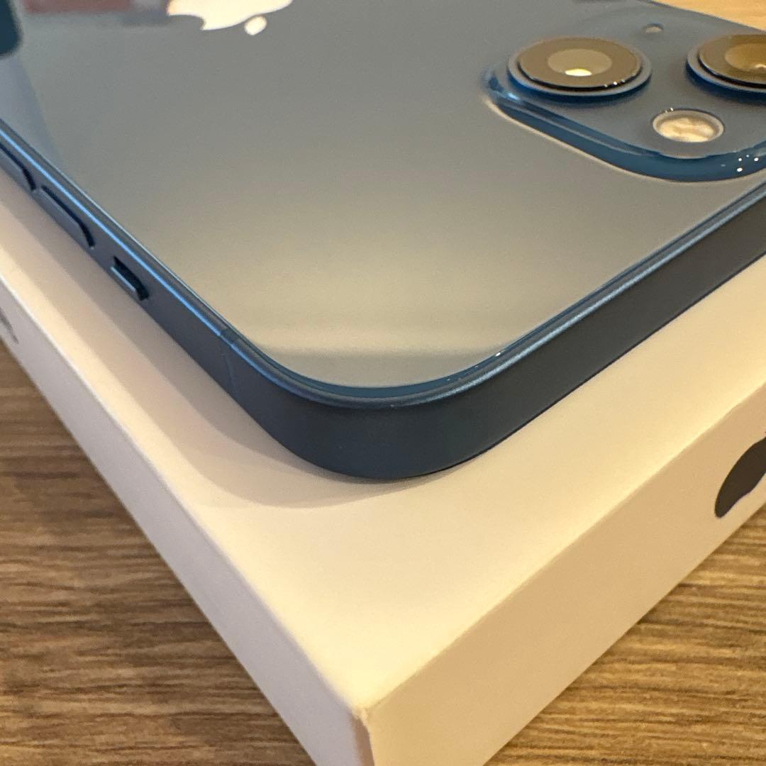 iPhone13 128GB 本体 バッテリー88% ブルー